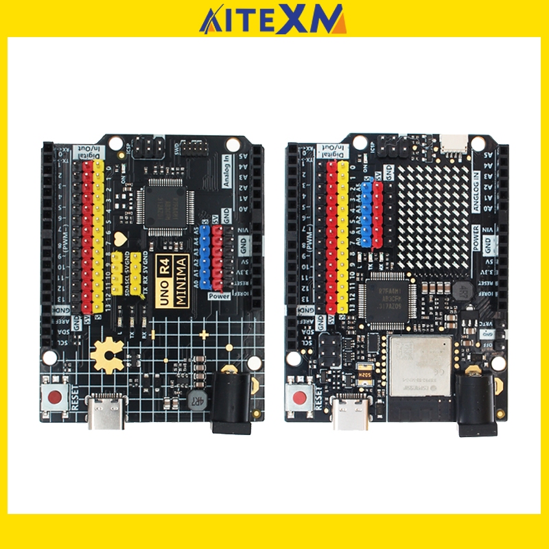 Uno R4 Minima / WI FI Type-C USB ESP32-S3 WI FI Edition บอร์ดพัฒนา สําหรับ Arduino โปรแกรมมิ่ง การควบคุมการเรียนรู้