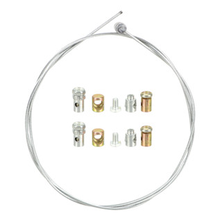 ชุดสายคันเร่งฉุกเฉิน พร้อมน็อต สําหรับรถจักรยานยนต์ 9 ชิ้น 1…