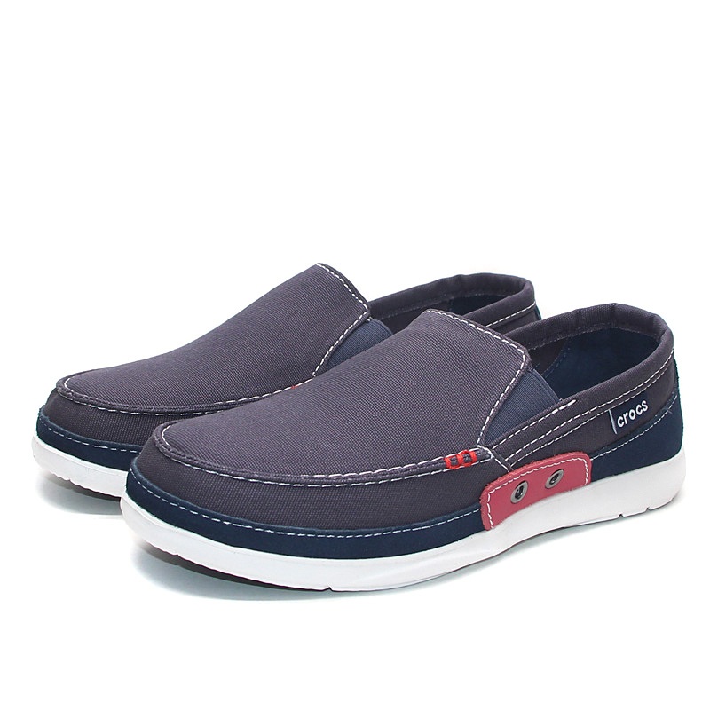 รองเท้าผู้ชาย crocs ดั้งเดิมขนาดใหญ่ Espadrilles พร้อมสต็อก 14392