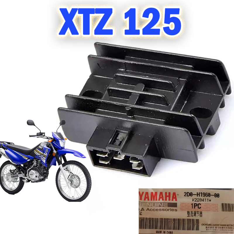 XTZ 125 xtz150 Rectifier/Regulator YAMAHA หมายเลขชิ้นส่วน: 2D0-H196-00