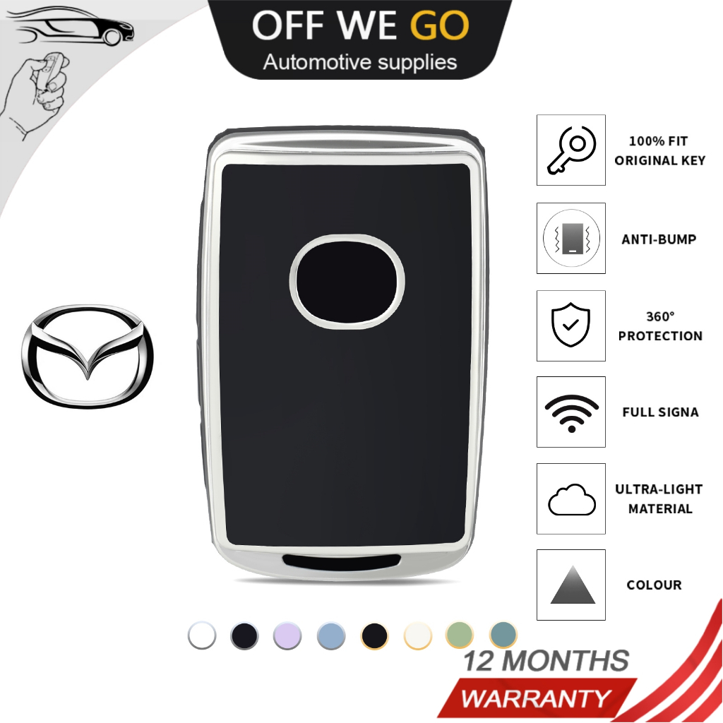เคสกุญแจรีโมทรถยนต์ TPU สําหรับ Mazda 3 Alexa CX30 CX-30 CX-5 CX5 CX3 CX-3 CX8 CX-8 CX9 CX-9