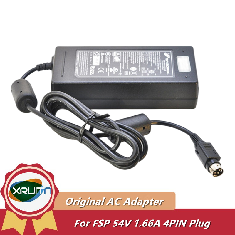 ของแท้ FSP090-DMBC1 FSP 54V 1.66A แหล่งจ่ายไฟ AC Adapter Charger สําหรับ ZYXEL GS1900-8HP S1900-8hp 