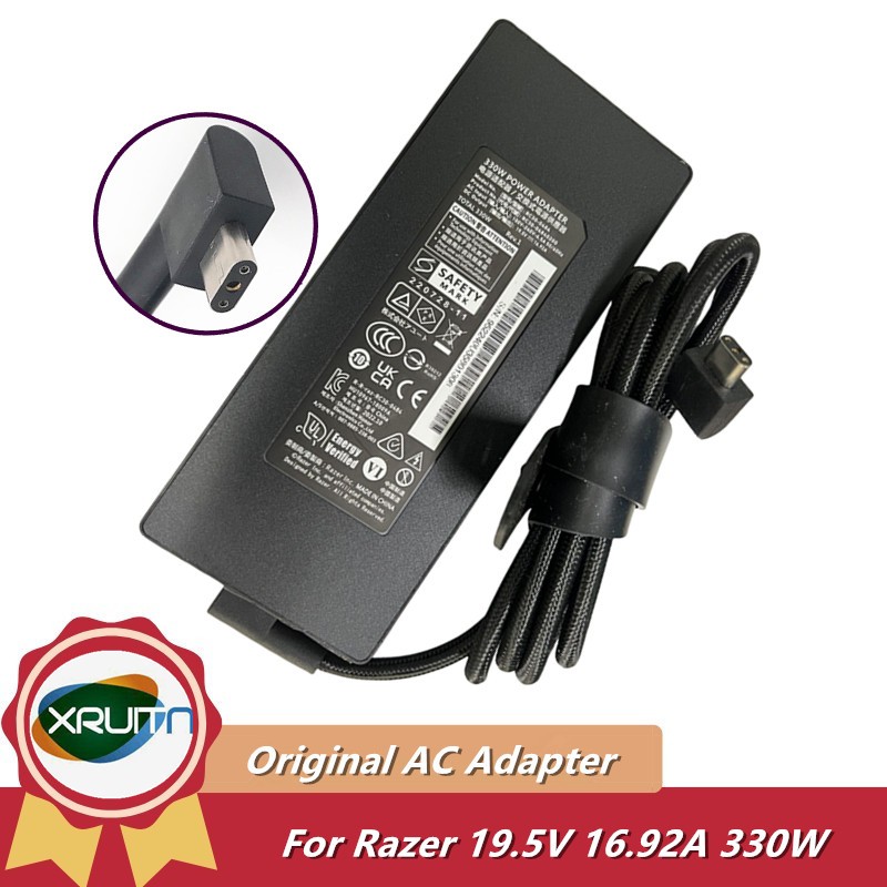 Original 19.5V 16.92A RC30-0484 330W AC Power Adapter Charger สําหรับ Razer Blade 16 i9 13950HX แหล่