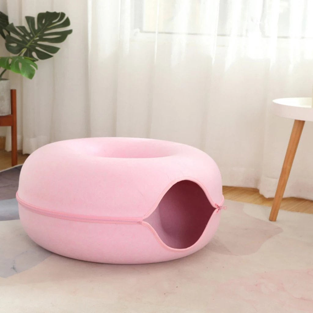 บ้านแมวอุโมงค์โดนัท ของเล่นแมวและที่นอนแมว thumbnail 7