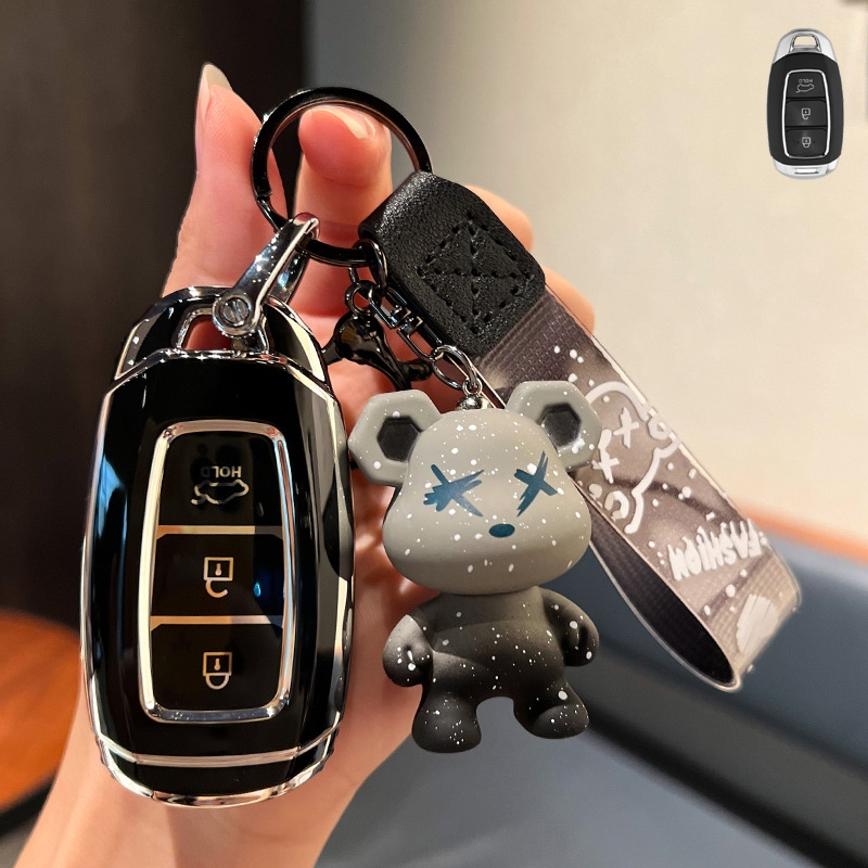 เคสกุญแจรีโมทรถยนต์ สําหรับ hyundai i20 i10 ix35 elantra ix25 sonata stargazer staria creta