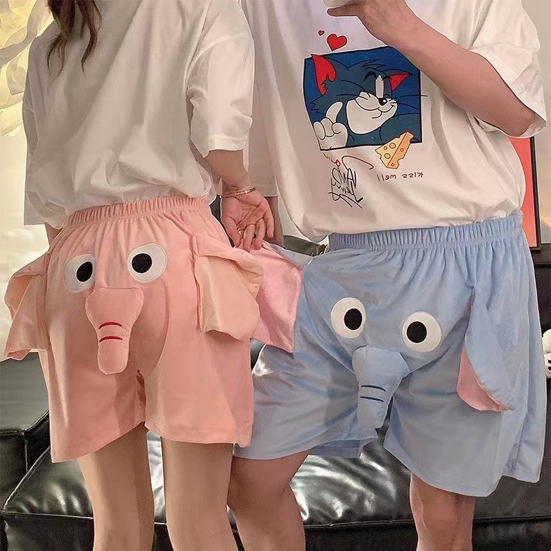 ในสต็อก คุณภาพสูง กางเกงขาสั้น ลายช้าง ดัมโบ้ ปลา หมู น่ารัก สร้างสรรค์ ขนาดใหญ่ เหมาะกับฤดูร้อน สําหรับเด็กนักเรียน ชุดนอนกางเกง