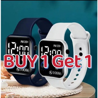 Couple Waterproof Digital Bracelet LED Sport Wristwatch for Men & Women