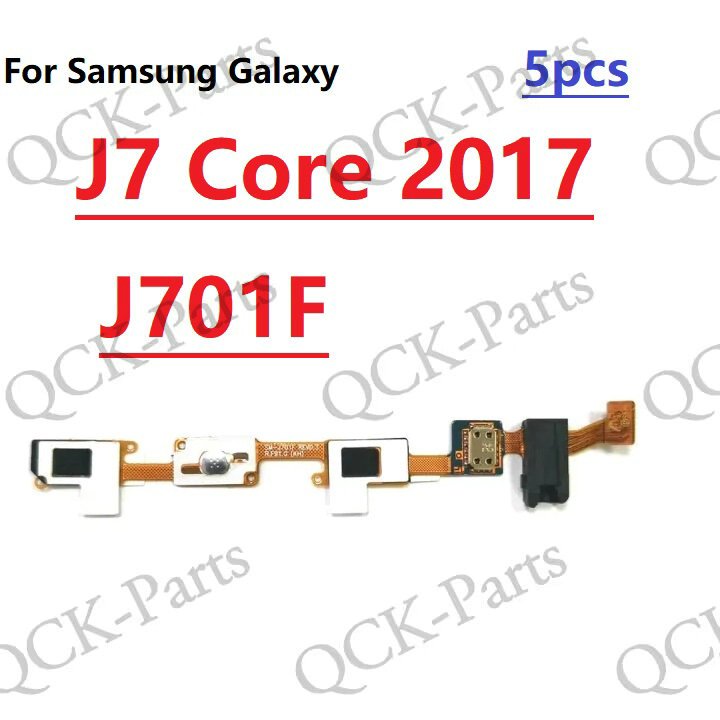สายเคเบิลแจ็คหูฟัง เซนเซอร์ย้อนกลับ สําหรับ Samsung Galaxy J7 Core 2017 J701F SM-J701F