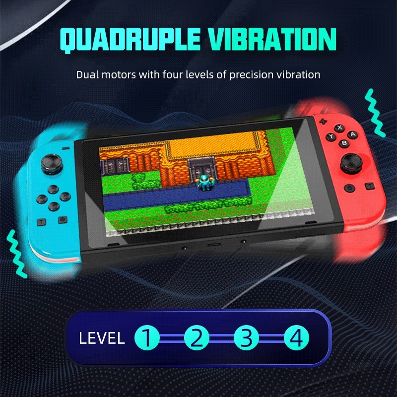 Vilcorn Joy-2 จอยแพด สําหรับ Nintendo Switch Lite Oled Joy Con Zelda Switch Joystick PC Yuzu Dual Vibration Controller