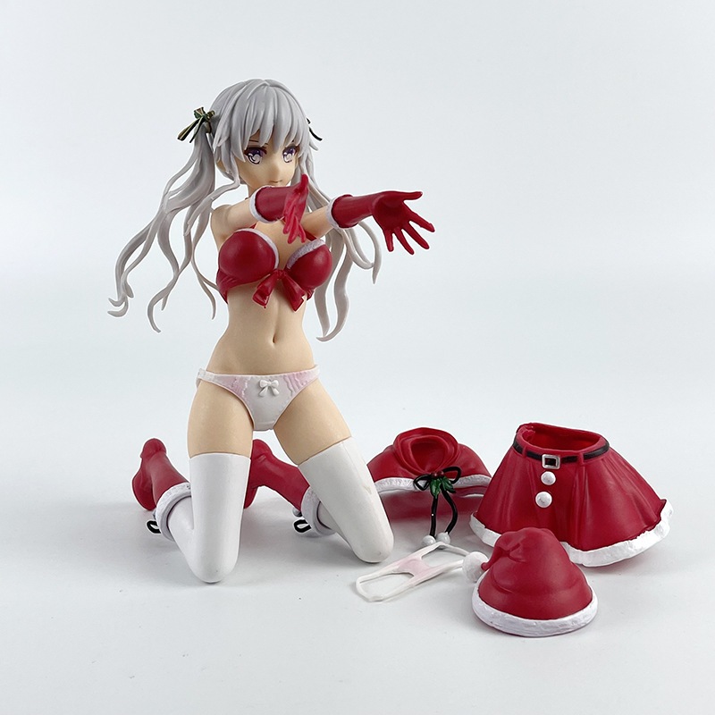 โมเดลฟิกเกอร์ PVC รูปการ์ตูนอนิเมะ Azur Lane Native HIRO Mataro Misaki Kurehito Christmas Bunny Girl ขนาด 17 ซม. ถอดออกได้ เซ็กซี่ ของเล่นสําหรับผู้ใหญ่