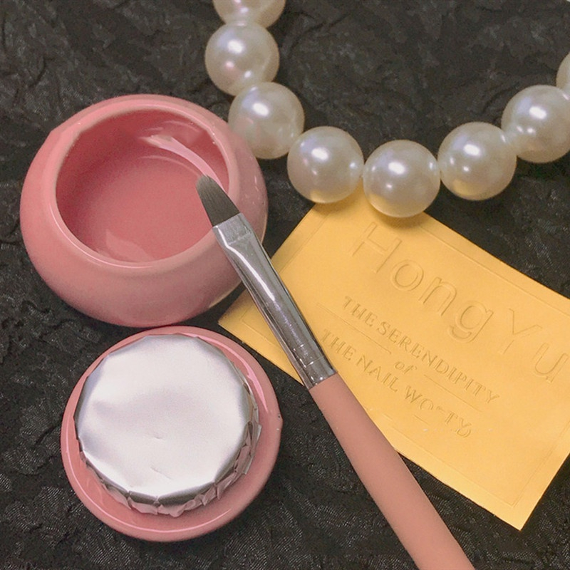 ถ้วยเซรามิค พร้อมฝาปิด สําหรับใส่น้ํายาล้างเล็บ 1 ชิ้น - รูปที่ 4