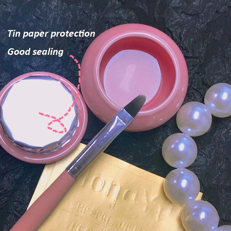 ถ้วยเซรามิค พร้อมฝาปิด สําหรับใส่น้ํายาล้างเล็บ 1 ชิ้น - รูปที่ 2