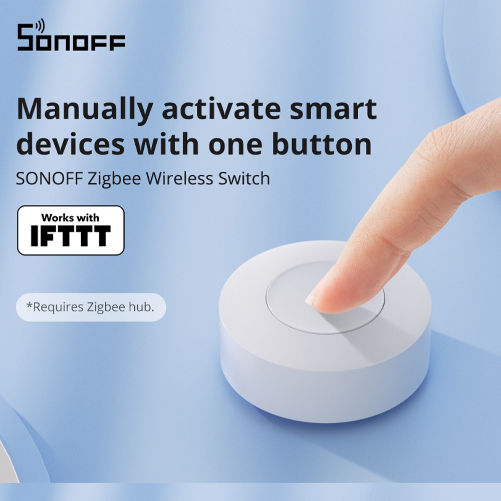 Sonoff SNZB-01P Zigbee สวิตช์ไฟอัจฉริยะไร้สาย สองทาง พร้อมสวิตช์ TX Ultimate Wall Switch NSPanel Pro