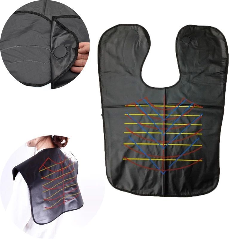 จุด#Hairdressing ดัดและย ้ อมผ ้ าคลุมไหล ่ กันน ้ ําหนาน ้ ํามันผ ้ าคลุมไหล ่ สีดําอุปกรณ ์ ทําผมไอออนในครัวเรือนผ ้ าพันคอแกดเจ ็ ตบ ้ านสิ ่ งจําเป ็ นในชีวิตประจําวัน - รูปที่ 5