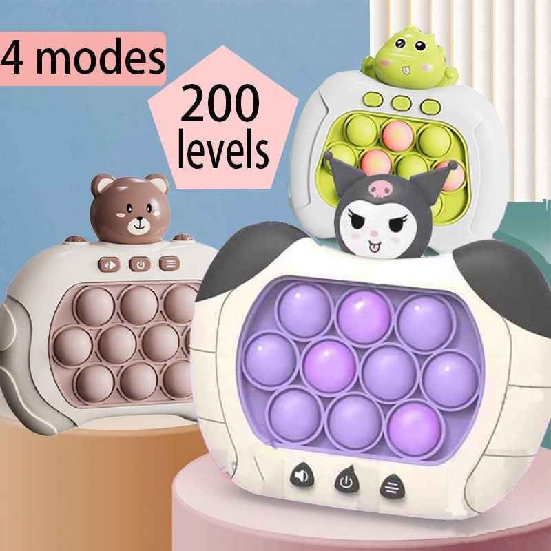 เกมแพด Pop It Pro The Light-up ของเล่นคลายเครียด Kuromi Sanrio