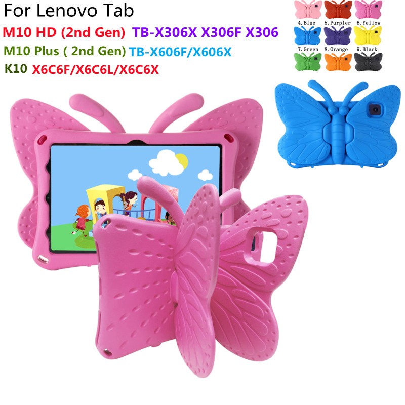 Case For Lenovo Tab M10 HD (2nd Gen) TB-X306X X306F X306 M10 Plus TB-X606F/X606X K10 X6C6F/X6C6L/X6C