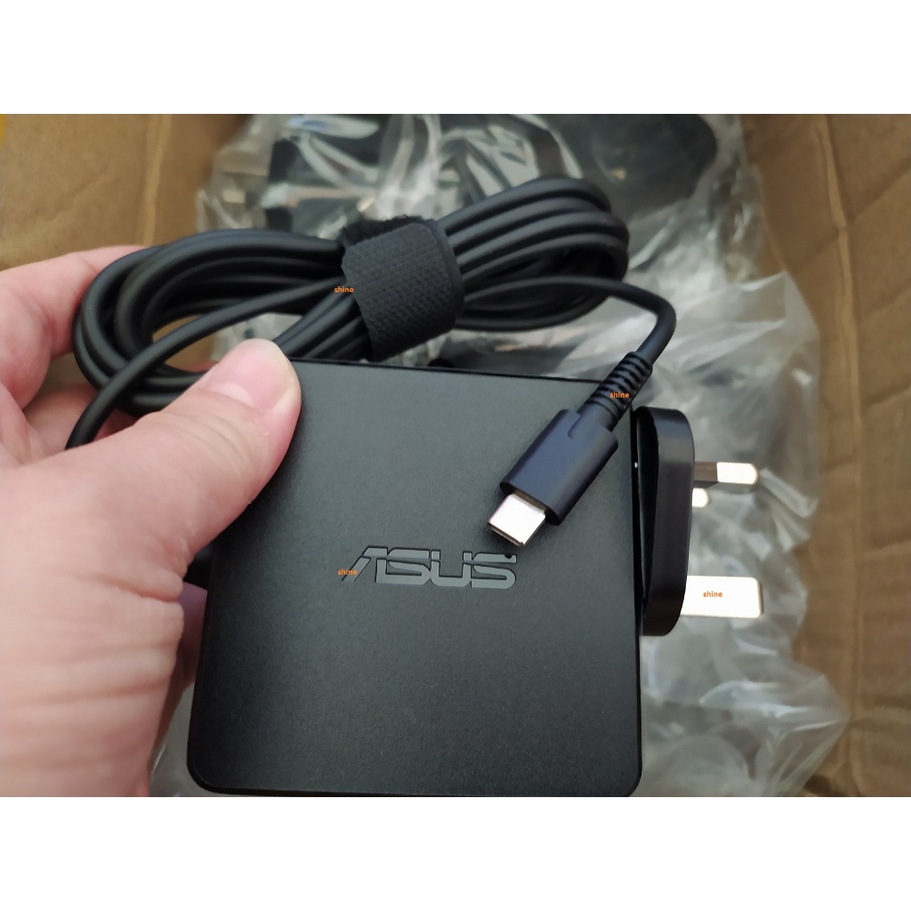 Asus 20V3.25A 65W USB Type-c อะแดปเตอร์ AC สําหรับ ASUS ROG Ally RC71L-LY.Z1X_512 Z1 Extreme power c