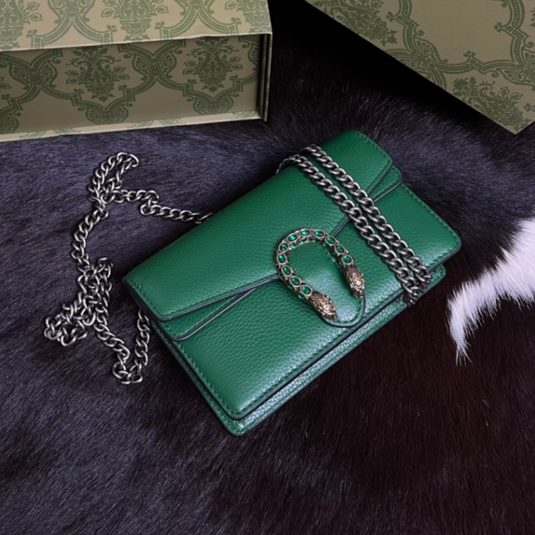 Gucci กระเป๋า Dionysus ขนาดเล็ก เลขที่: 476430 Gucci Dionysus กระเป๋าสะพายข้าง หนัง แบบเต็ม ส่งพร้อมกล่องของขวัญแบรนด์]