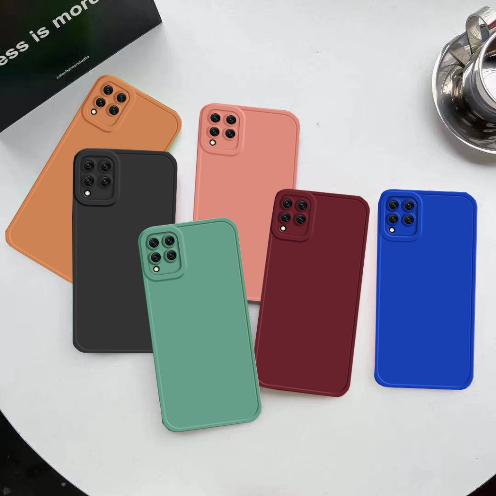 เคสโทรศัพท์มือถือแบบนิ่ม TPU บาง กันกระแทก กันรอยกล้อง สําหรับ Samsung Galaxy A12 A22 5G A03 Core A04E A05 - รูปที่ 2