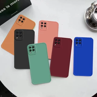 เคสโทรศัพท์มือถือแบบนิ่ม TPU บาง กันกระแทก กันรอยกล้อง สําหรับ Samsung Galaxy A12 A22 5G A03 Core A04E A05