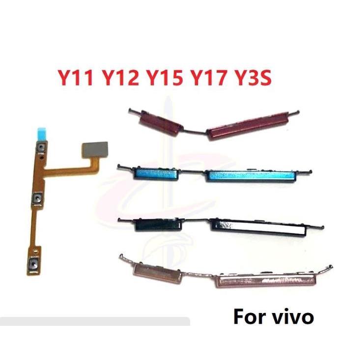 ปุ่มกดพาวเวอร์ แบบยืดหยุ่น สําหรับ vivo Y11 Y12 Y15 Y17 Y3S