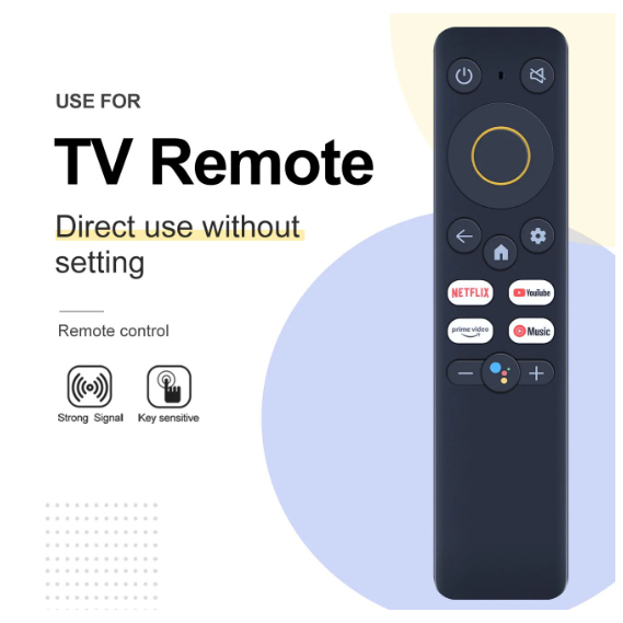 รีโมทคอนโทรลเสียงใหม่ cd20 realme TV Stick 4K Smart Google TV Stick