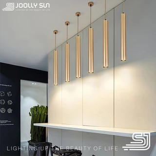 โคมไฟห้อย LED โคมไฟระย้า สไตล์โมเดิร์นมินิมอล สําหรับตกแต่งร้านอาหาร ห้องนั่งเล่น