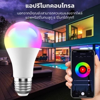 Smatrul Tuya หลอดไฟอัจฉริยะ Wifi 24W 13W เปลี่ยนสีได้ หรี่แสงได้ ควบคุมผ่านแอพ สําหรับสั่งการด้วยเสียง บ้าน