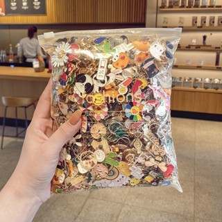 50ชิ้นน่ารักมินิเข็มกลัดบุคลิกภาพป้ายขาการ์ตูนเสื้อผ้าเข็มหม…