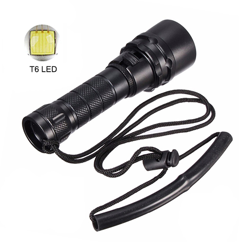 Asafee 2500LM FL00三维 XM-L T6 Mini LED ไฟฉายดําน้ําใต้น้ํา 100M ใช้ 18650 แบตเตอรี่ดําน้ําดําน้ําดําน้ําใต้น้ําตกปลา