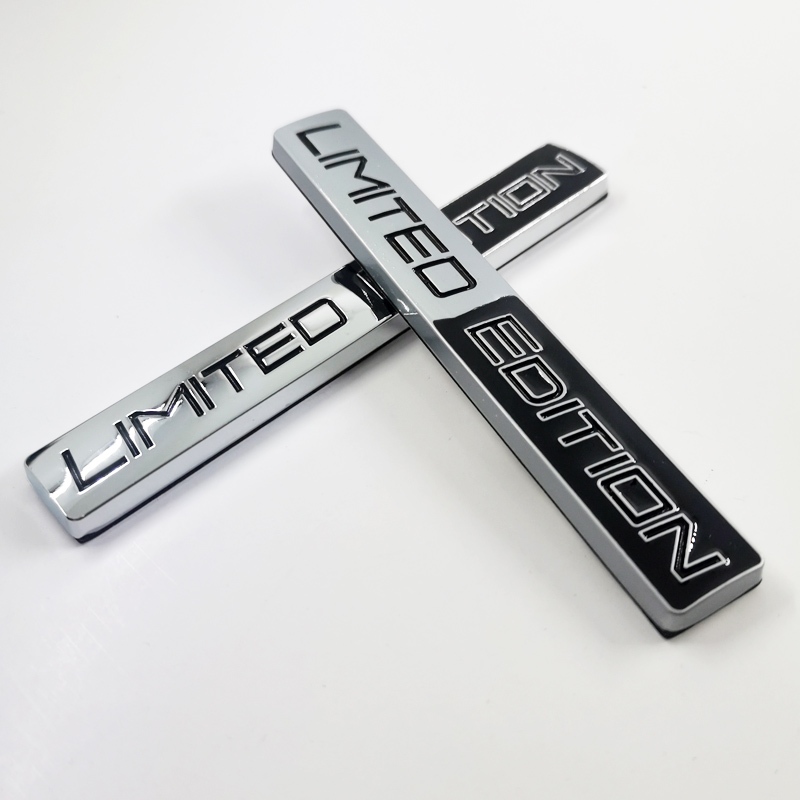 สติกเกอร์โลหะ รูปโลโก้ LIMITED EDITION สําหรับติดตกแต่งรถยนต์ จํานวน 1 ชิ้น