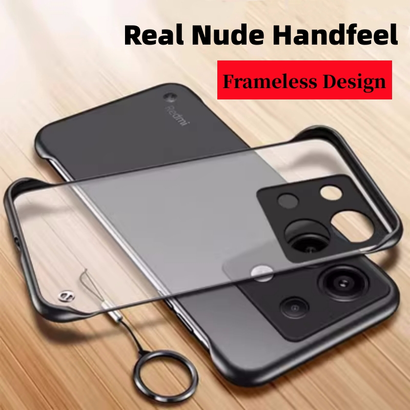 เคสแข็งแบบด้านไร้กรอบสําหรับ Redmi Note 14 Pro+ 13 Pro+ Note 12 Pro+ 5G