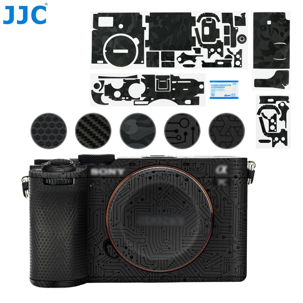 JJC SS-A7CII สติกเกอร์ฟิล์ม ป้องกันรอยขีดข่วน 3M สําหรับตกแต่งกล้อง Sony a7C II a7CII A7CM2