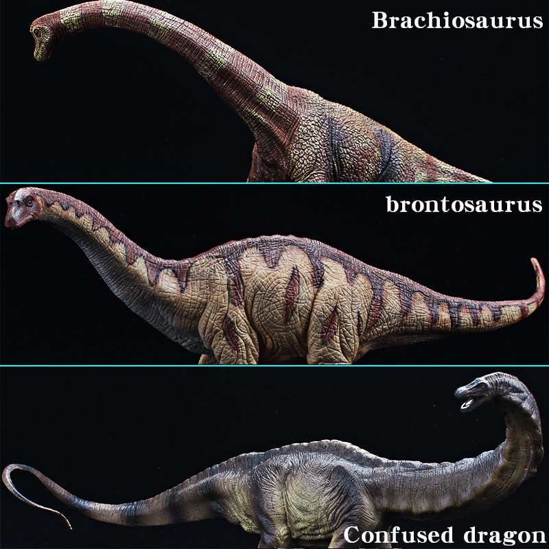 โมเดลฟิกเกอร์ รูปไดโนเสาร์ Jurassic Brachiosaurus Apatosaurus ขนาดใหญ่ ของเล่นสําหรับเด็ก