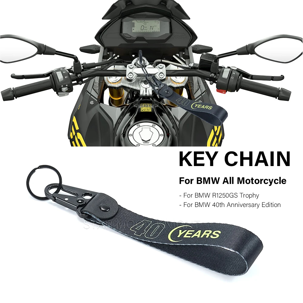 พวงกุญแจรถจักรยานยนต์ ป้องกันการสูญหาย สําหรับ BMW F750GS F850GS G310GS R 1250 GS Adventure RnineT Urban GS 40th R1250GS Trophy R9T