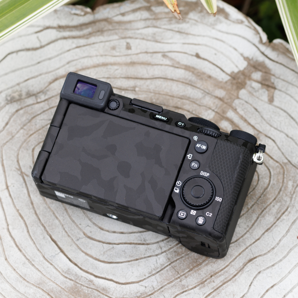 JJC SS-A7CII สติกเกอร์ป้องกันกล้องสำหรับ Sony a7C II a7CII A7CM2 ฟิล์มผิวตกแต่งป้องกันรอยขีดข่วน 3M ปราศจากสารตกค้าง