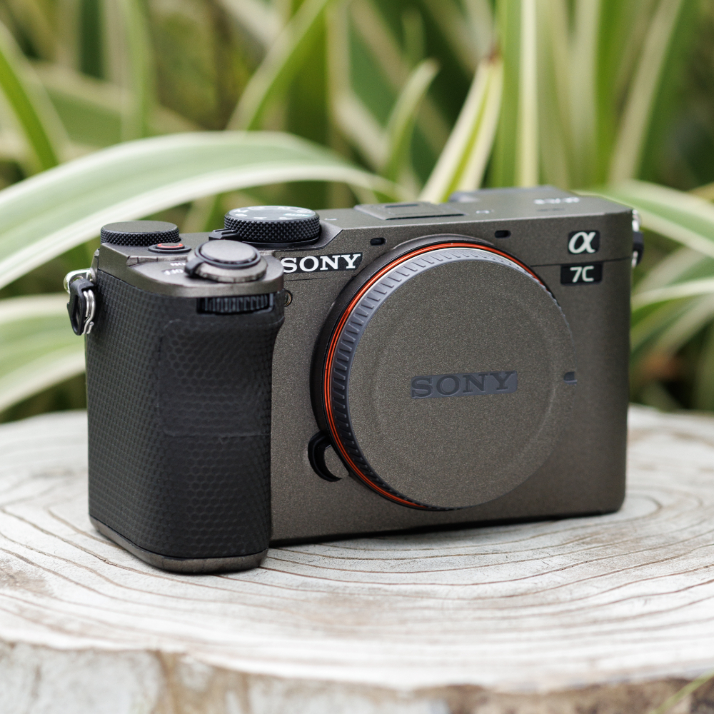 JJC SS-A7CII สติกเกอร์ป้องกันกล้องสำหรับ Sony a7C II a7CII A7CM2 ฟิล์มผิวตกแต่งป้องกันรอยขีดข่วน 3M ปราศจากสารตกค้าง