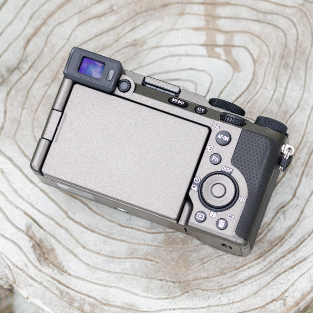 JJC SS-A7CII สติกเกอร์ป้องกันกล้องสำหรับ Sony a7C II a7CII A7CM2 ฟิล์มผิวตกแต่งป้องกันรอยขีดข่วน 3M ปราศจากสารตกค้าง
