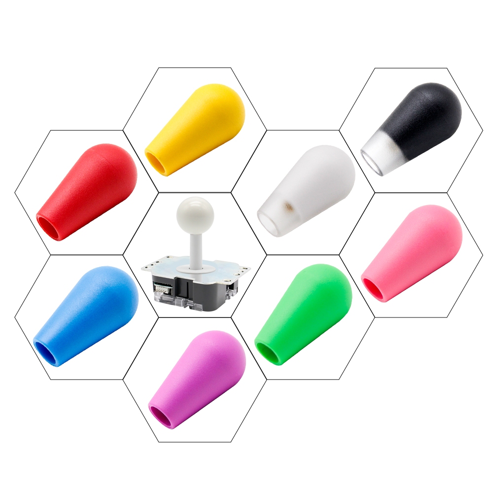 QANBA Type Ellipse จอยสติ๊กหัวบอลรูปไข่ที่จับด้านบน