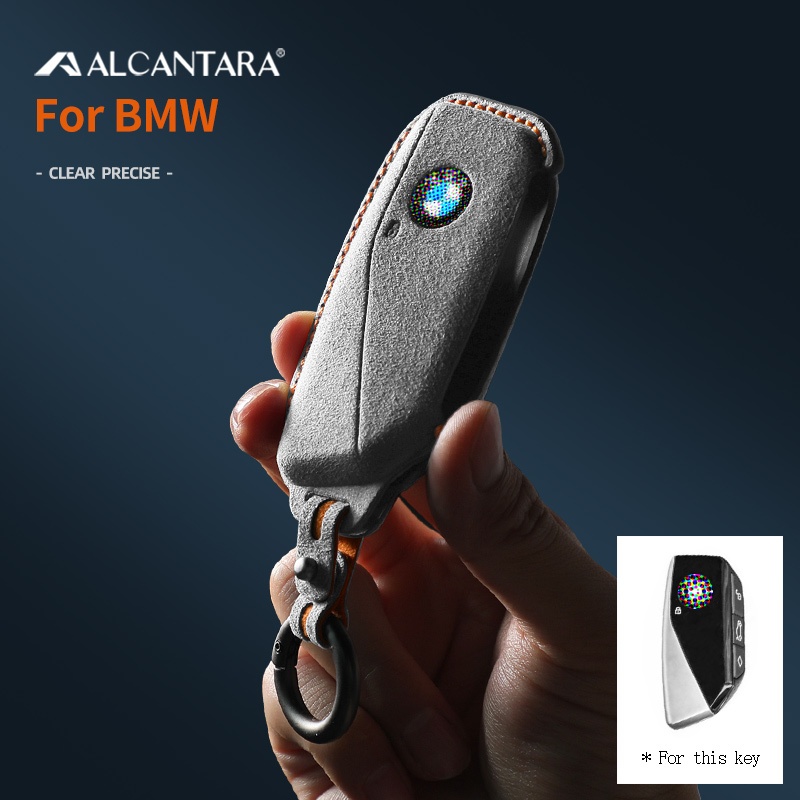 เคสกุญแจรีโมทรถยนต์ หนังนิ่ม สําหรับ BMW I7 X7 735 i 740 LCI IX X1 U11 XM 7 Series