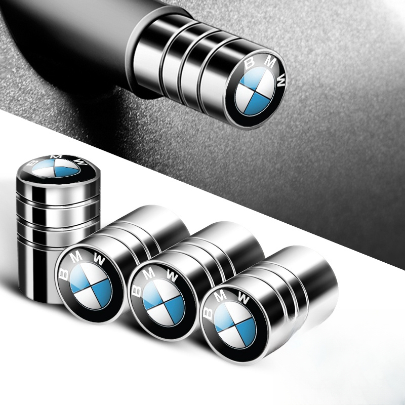 ชุดสําหรับ BMW ก้านวาล์วสําหรับ BMW BMW 4 ชิ้นโลหะล้อรถยางวาล์ว stem สําหรับ BMW X1 X3 M3 M5 X1 X5 X