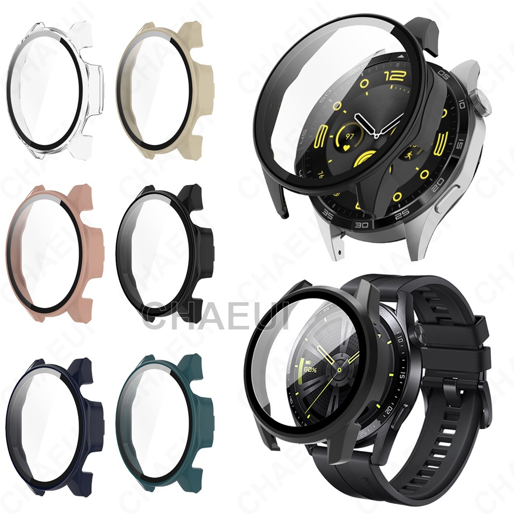 ป้องกันหน้าจอ PC พร้อมฟิล์มสําหรับ Huawei Watch GT6 GT5 GT4 46mm 41mm GT3 42mm GT2 Pro