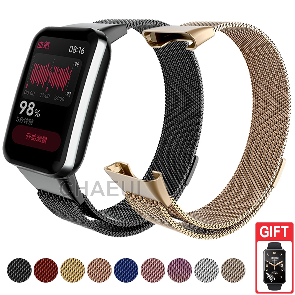สายโลหะเปลี่ยนสร้อยข้อมือสแตนเลสสําหรับ Xiaomi Smart Band 7 Pro / 8 Pro / 9 Pro / Redmi Watch 4 5 6