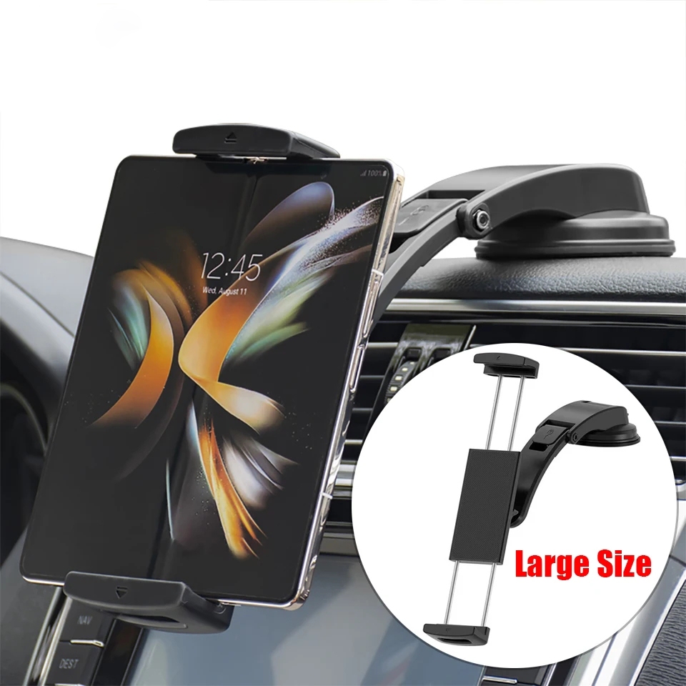 ขาตั้งโทรศัพท์มือถือ แท็บเล็ต แบบปุ่มดูดสุญญากาศ ปรับได้ สําหรับ Samsung Galaxy Z Fold 4 3 2 iPad GPS
