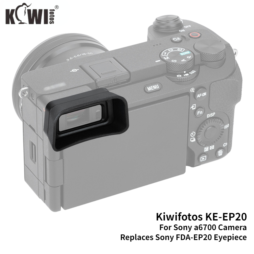 Kiwifotos KE-EP20 Eyecup ยางรองตากล้องช่องมองภาพสำหรับ Sony a6700 เปลี่ยนช่องมองภาพ FDA-EP20