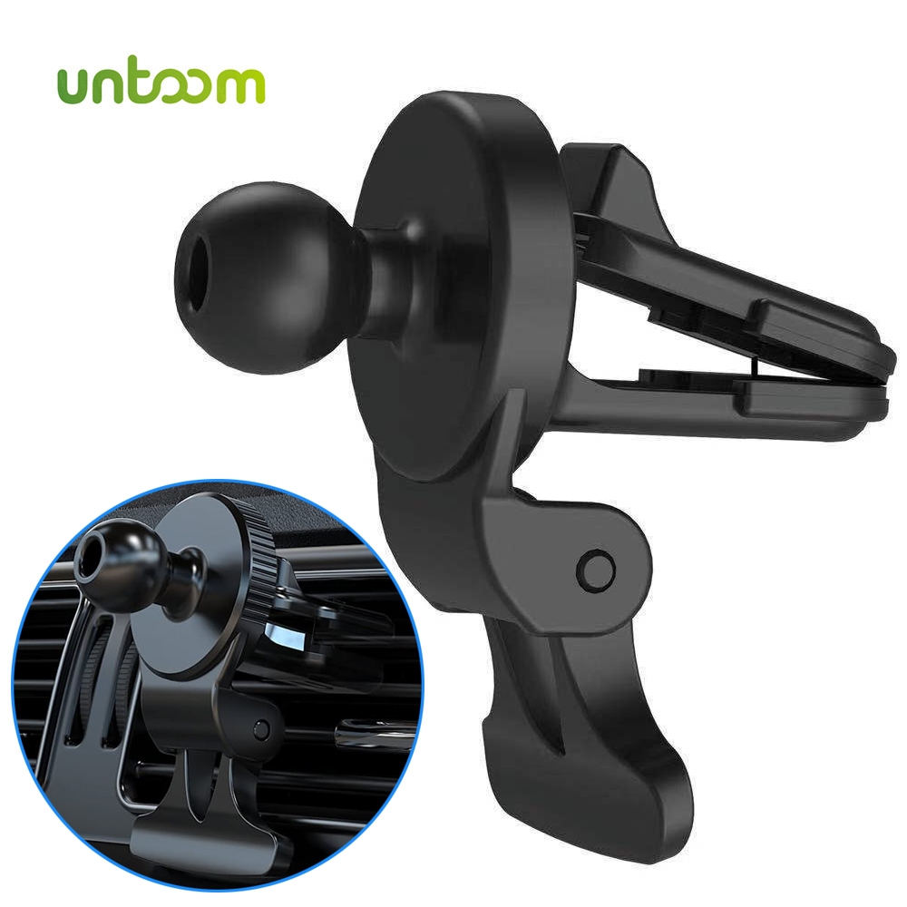 Untoom ขาตั้งโทรศัพท์มือถือ GPS ติดช่องแอร์รถยนต์ 17 มม. สําหรับอัพเกรดรถยนต์