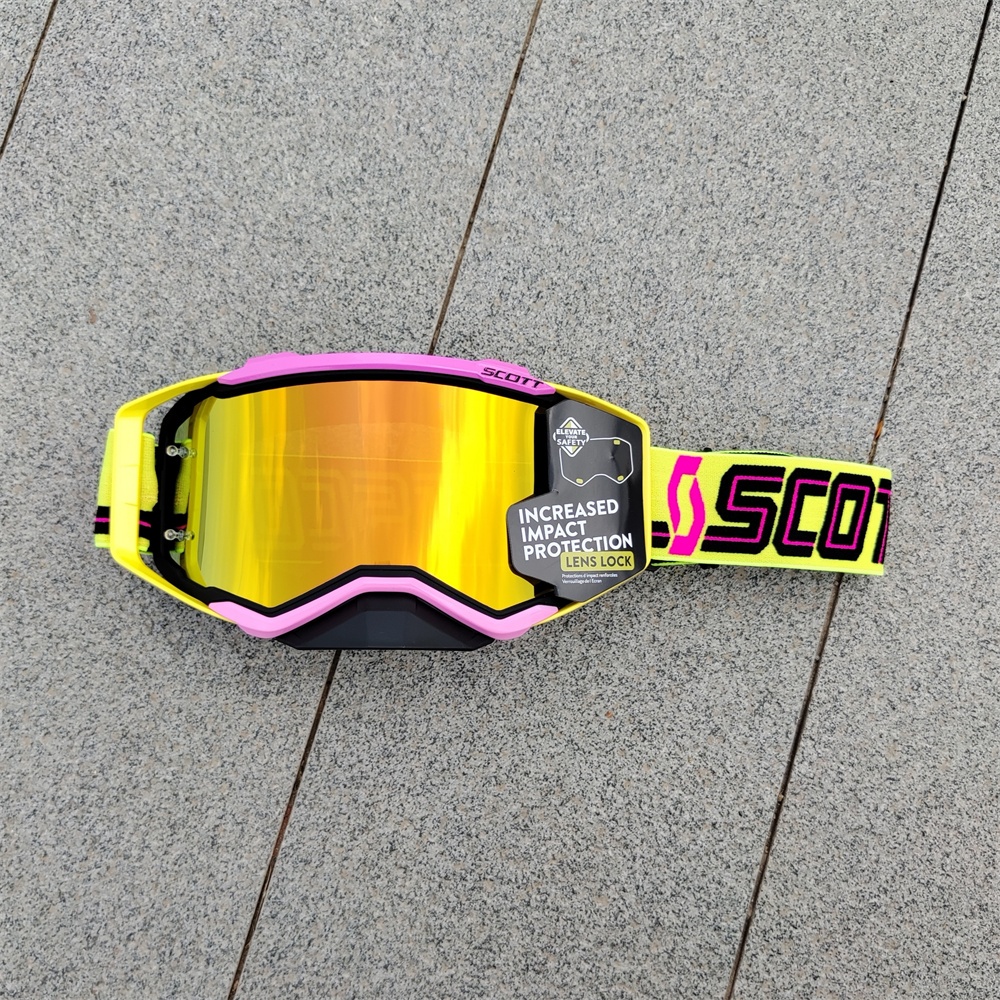 แว่นตาสำหรับรถจักรยานยนต์วิบาก Off Road Racing แว่นตาป้องกันแว่นตา SCOTT Dirt Bike ปั่นจักรยาน Windproof Sand Prevention Goggles