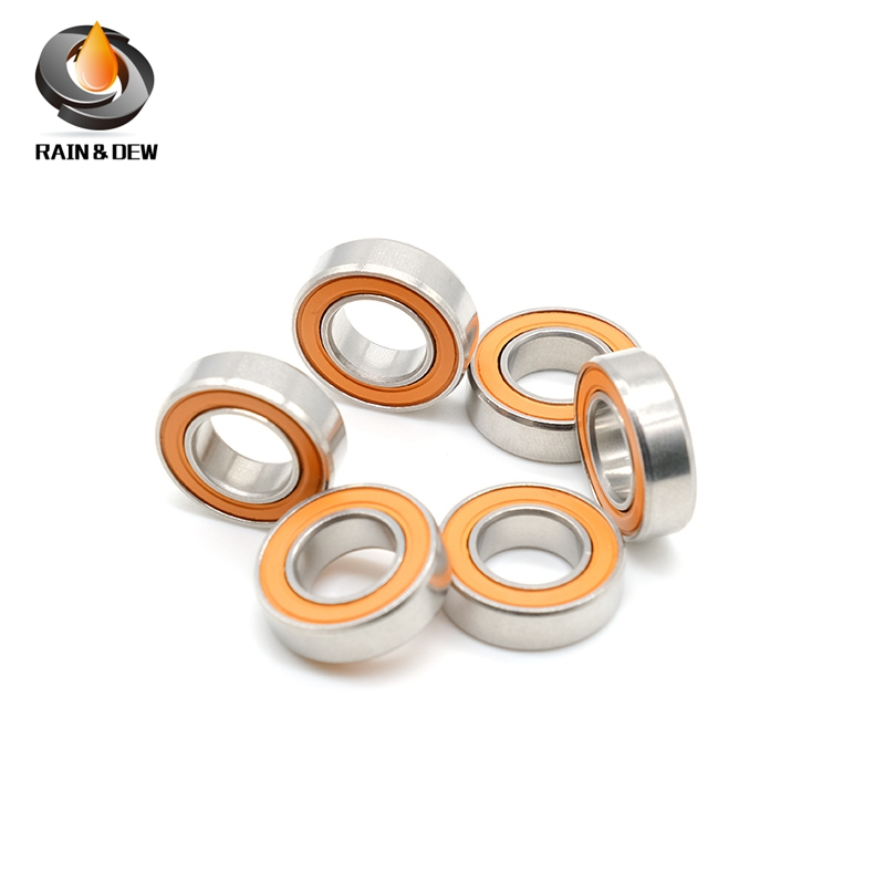 1 ชิ้น S689RS CB ABEC7 9X17X5 มม. 689 สแตนเลสสตีลไฮบริดแบริ่งแบริ่งแบริ่งแบริ่งแบริ่งแบริ่งเซรามิคไม