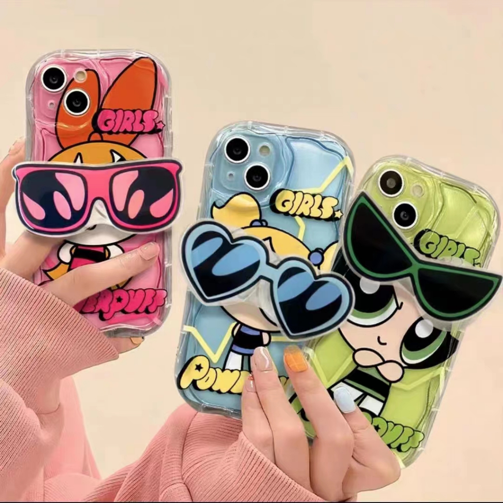 น ่ ารักการ ์ ตูนผู ้ ถือโทรศัพท ์ เลเซอร ์ เหมาะสําหรับ iPhone 11promax 7plus 8plus 11 6plus 6splus 11 6splus x xs xsmax se2020 xr 14 13 12 pro max 7 8 plus max