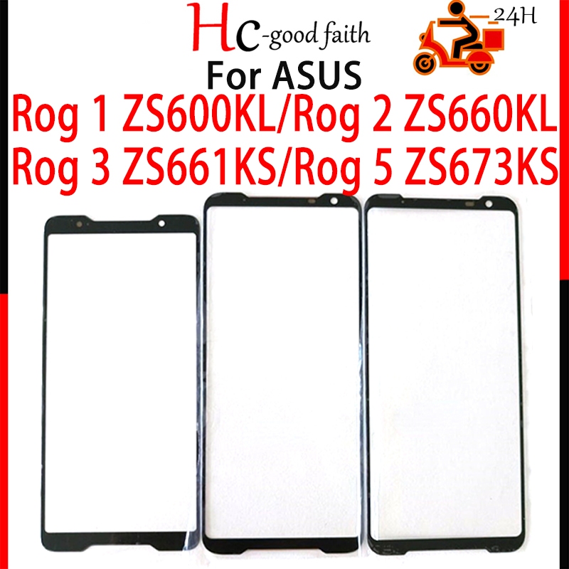 อะไหล่หน้าจอสัมผัสดิจิทัล LCD แบบเปลี่ยน สําหรับ Asus ROG Phone 5 5S 3 2 1 ZS673KS ZS676KS ZS661KS ZS660KL